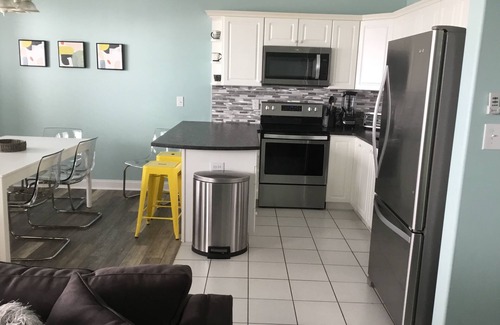 Indian Beach Condo | "Barefoot Paradise," Unobstructed Oceanfront, Linens, Heated pool, Modern Decor