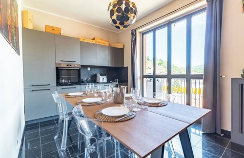 Dogliani Apartment | Barolo area. Cozy Design app With panoramic view. Amazing interior and furniture