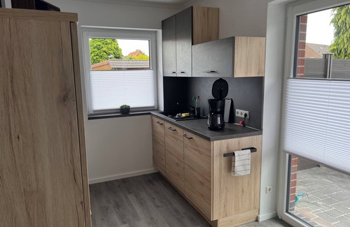 Pewsum House | Barrier-free vacation home with sun terrace, wallbox, family-friendly, new build