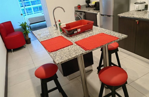 Barrio Dent Apartment | Barrio Escalante Fast WiFi Kitchen Gym Pool