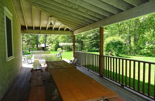 Bass River House | Bass River Water Estate. Beach Dock Float 2 Houses 127 River St.