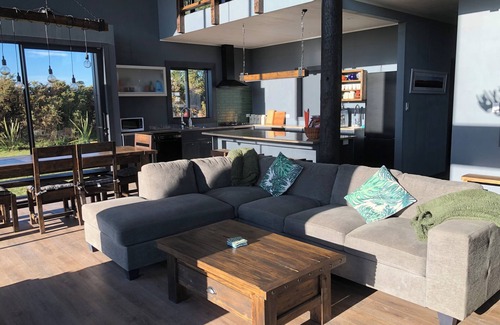 Methven House | Bathed in sunshine with stunning mountain views, relax in luxury after a ski.