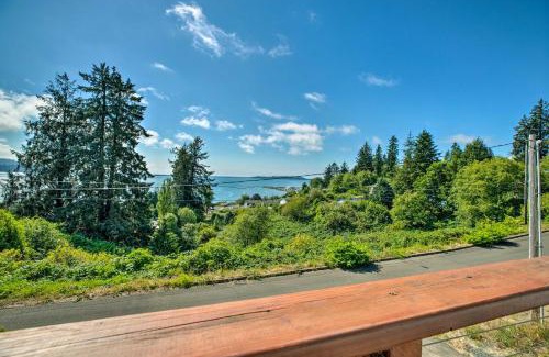 Bay City House | Bay City Home with Gorgeous Bay Views From Deck