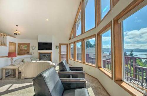 Bay City House | Bay City Home with Gorgeous Bay Views From Deck