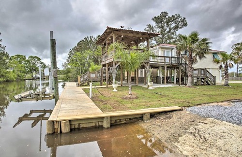 Shoreline Park House | Bay St Louis House with Boat Dock and Launch!