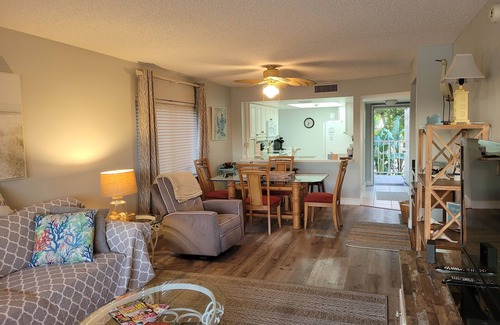 Bonita Springs Condo | Bayfront on Bonita Beach- modern, beach access, pool, community docks !