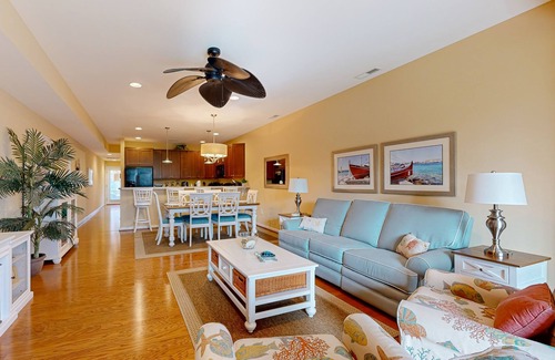 Selbyville Condo | Bayville Shores townhome, AC, & W/D - pool, gym & tennis court access
