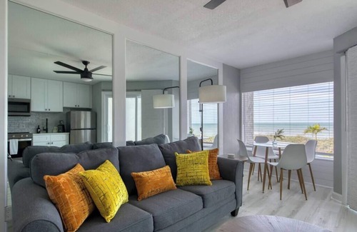 Belleair Beach Condo | BBC113 Renovated Beachfront Condo W/Pool