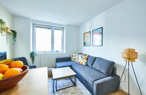 Mulhouse Apartment | BE-2G - Appartement F2 pour 1-2 pers au 2ème étage au centre de Mulhouse