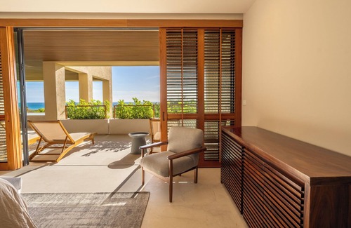 Higuera Blanca Apartment | BEACH ACCESS:4 BR +Ocean VIEW+ Pool +Breakf C + Golf Cart+ Gym inside Punta Mita
