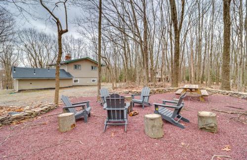 Briar Crest Woods House | Beach Access BBQ-Ready Poconos Family Getaway!