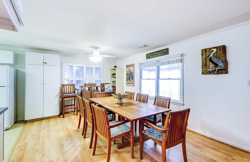 Folly Beach House | Beach Across the Street Ocean View Home w/Roof Deck, Porch, AC - Dogs OK