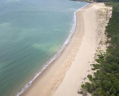 Meschers-sur-Gironde Apartment | Beach apartment - Ocean sunset full view