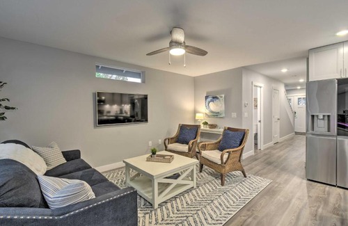 Westport House | Beach Break Home with Hot Tub - Walk to Beach