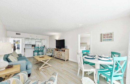 Hutchinson Island South Apartment | Beach Condo/Island Beach Resort/No Cleaning Fee/Condo 108