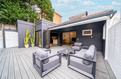 Bondi House | Beach Family Holiday at our Coastal Zen Oasis with a Saltwater Pool & Hot Tub