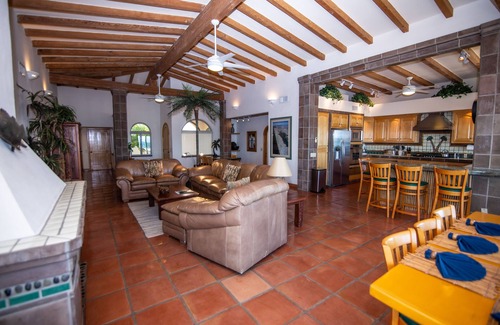 Las Conchas House | Beach Front Luxury Living & Spectacular Deck with heated Spa