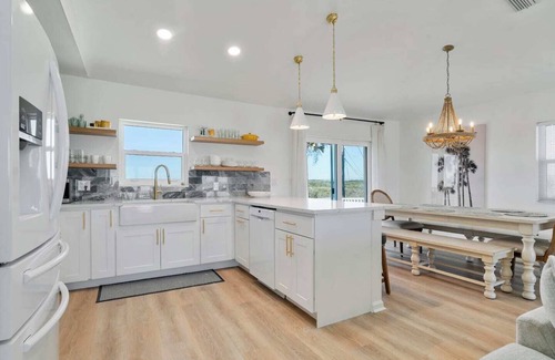 Vilano Beach House | Beach House Paradise on Vilano Beach with Deck and Magical Ocean Views all over