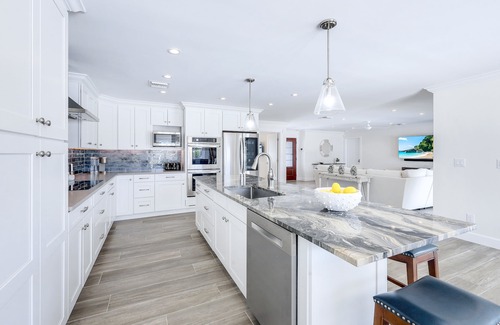 Connors House | Beach Life - Waterfront - Under 1 Mile to the Beach! Heated Pool!