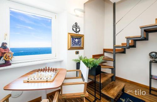 Nervi Apartment | Beach | Parking | Wifi | A/C| Sea View By Tilo