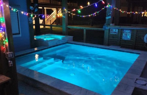Port Bolivar House | Beach Sands 1 New Build Private Pool/Hot Tub