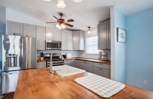 Crescent Beach House | Beach Time | Charming 3-BR Home with Deck, Near Sand and Surf in Panama City Bea