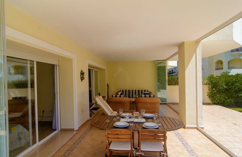 Nikki Beach Apartment | Beachfront 2-room apartment w/large terrace, WiFi, BBQ