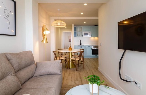 Roquetas de Mar Apartment | Beachfront apartment, ideal for disconnecting and resting.