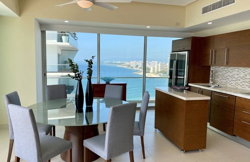 North Hotel Zone Apartment | Beachfront Apartment at Icon Vallarta! Sleeps 2,4,or 6 pp