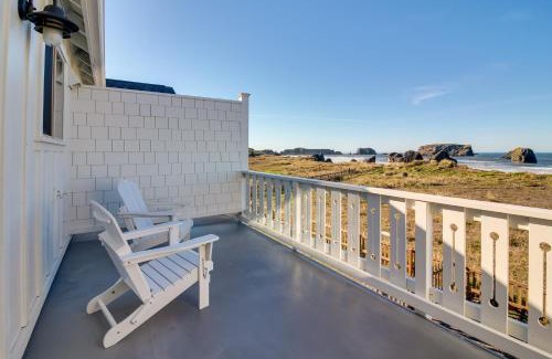 Bandon House | Beachfront Bandon Vacation Rental with Ocean View!