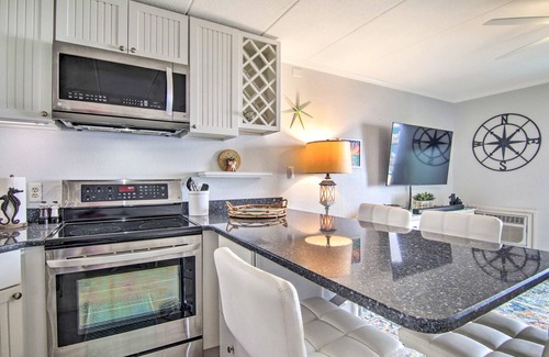 Midtown Ocean City Condo | Beachfront Bliss - Private Balcony, Ocean Views, Full Kitchen, Steps to the Sand