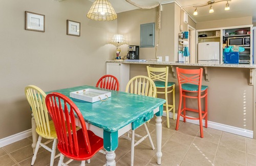 Ocean Shores Condo | Beachfront condo, pet friendly with kitchen