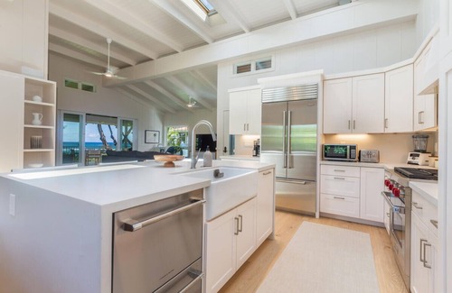 Wainiha House | Beachfront Haena home with A/C - Near Tunnels Beach