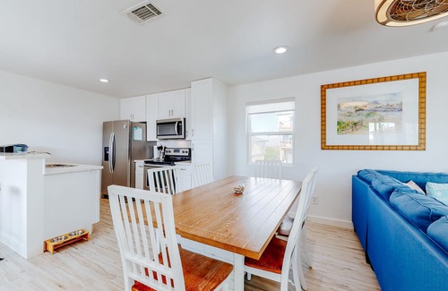 Bermuda Beach House | Beachfront home with central A/C, ocean views, deck, balcony, & beach access