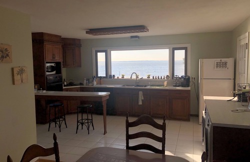 Noank House | Beachfront House with Private Beach and Beautiful Ocean Views
