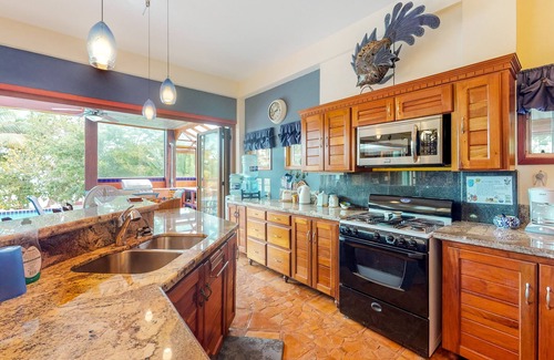 Caribbean Way Villa | Beachfront, ocean view property w/private pool, dock, kayaks, WiFi & partial AC