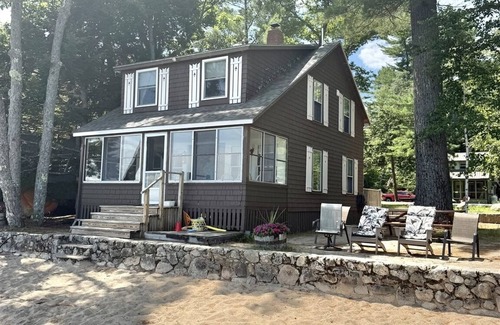 Sebago Villa | BEACHFRONT ON LONG BEACH,SEBAGO LAKE