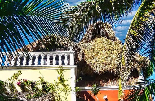 El Cuyo House | Beachfront Palapa In El Cuyo, Best Views