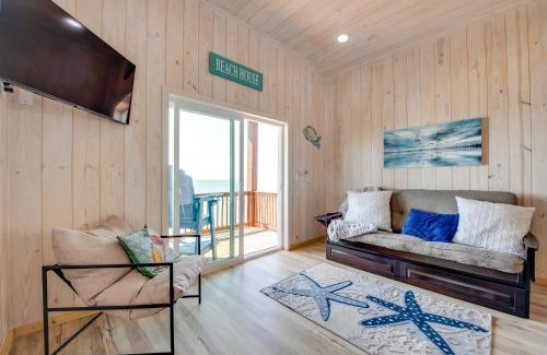 Carrabelle House | Beachfront Retreat with Dock in Lanark Village!