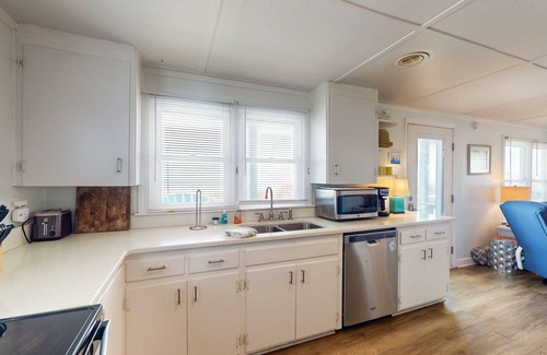 North Topsail Beach House | Beachfront dog-friendly home with beach access & views, and private hot tub