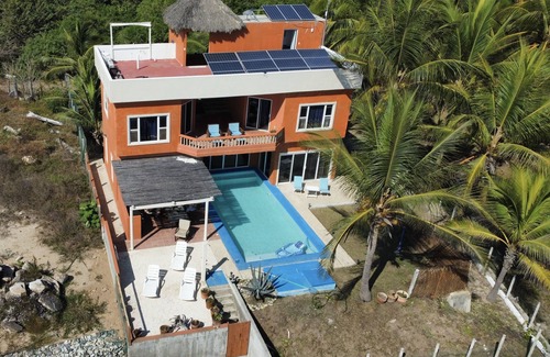 San Miguel del Puerto Villa | Beachfront Villa C/W Private Pool 3BR/3.5 BA on Secluded Beach
