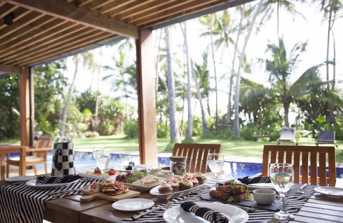 Maggona Villa | Beachfront villa with pool and full staff