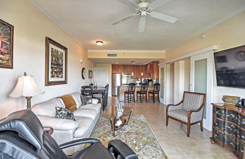 Biloxi Apartment | Beachside Biloxi Club Condo Balcony with Ocean View