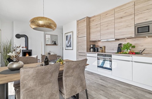 Olpenitz Apartment | "BeachViewTwo": Holiday apartment right on the beach with sauna, balcony & Baltic Sea view