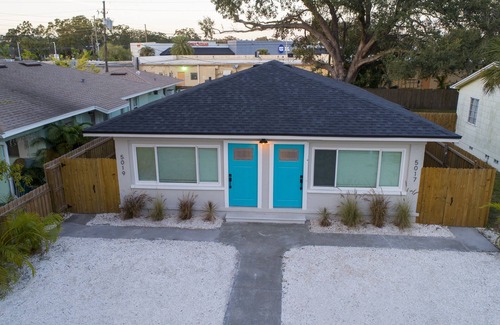 Gulfport Cottage | Beachy chic gulfport cottage