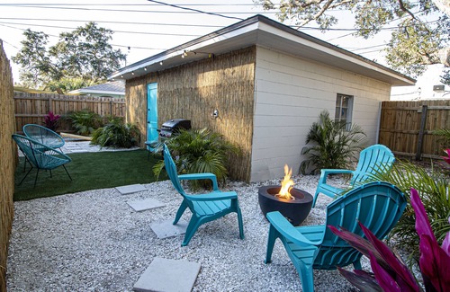Gulfport Cottage | Beachy chic gulfport cottage