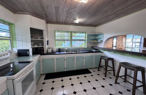George Town Villa | Beachy Villa right on the ocean, where you can find our famous Exuma Turtles!