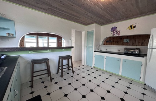 George Town Villa | Beachy Villa right on the ocean, where you can find our famous Exuma Turtles!