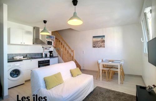 Donville-les-Bains Apartment | Beau duplex et studio proche de la mer