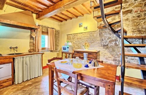 Castelnuovo Berardenga Apartment | Beautiful apartment for 2 people with WIFI, A/C, pool, pets allowed and panoramic view